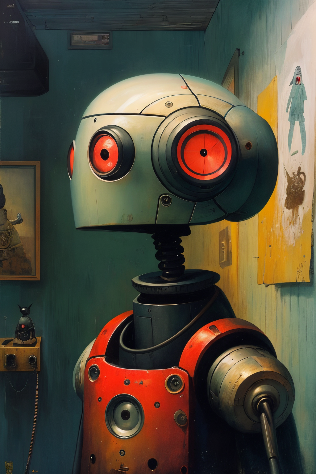 09521-2561039829-masterpiece,best quality,_lora_tbh161-_0.7_,illustration,style of  Shaun Tan, portrait of Housework robots.png